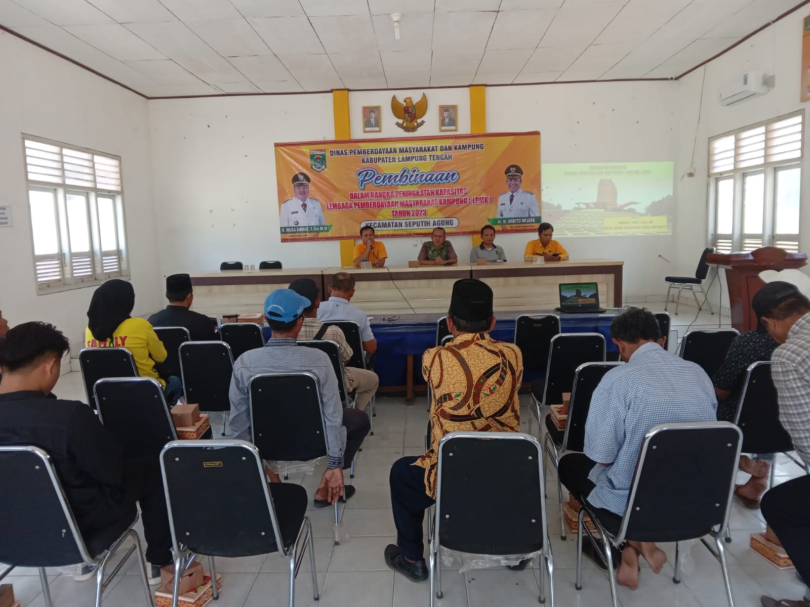 Pembinaan dalam Rangka Peningkatan Kapasitas Lembaga Pemberdayaan Masyarakat Kampung (LPMK) Tahun 2023 (Jumat, 13 Oktober 2023)